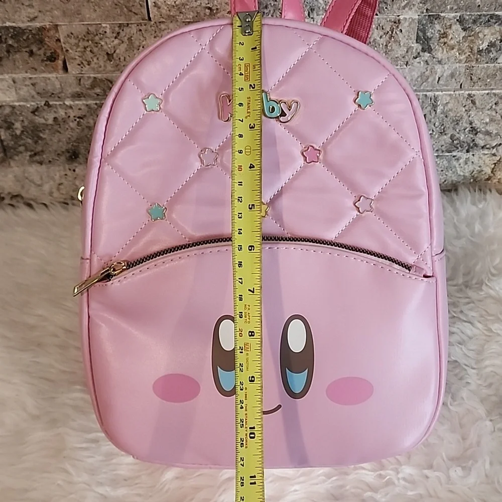 Kirby Cute Pink Kids Backpack